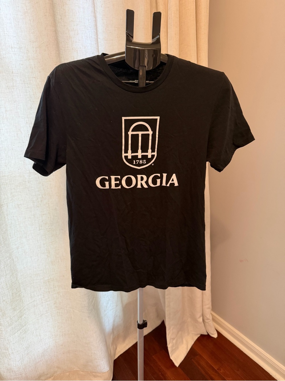 University of Georgia Black Graphic T-Shirt women